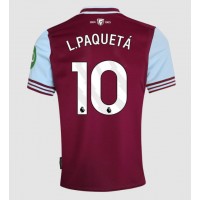 Moški Nogometni dresi West Ham United Lucas Paqueta #10 Domači 2024-25 Kratek Rokav